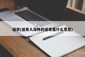 返京(返景入深林的返景是什么意思)